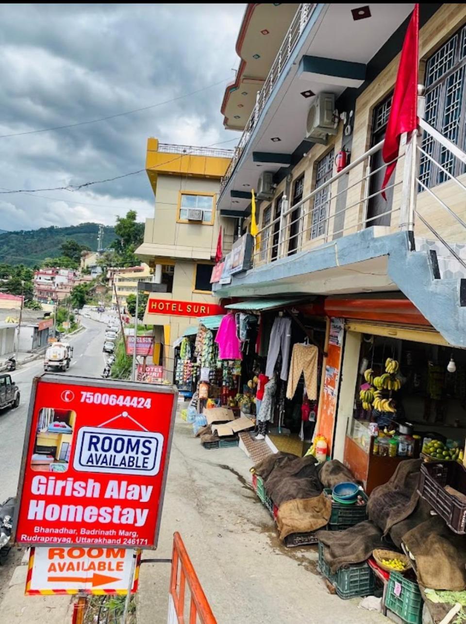 Girish Alay Home Stay Rudraprayāg Eksteriør bilde